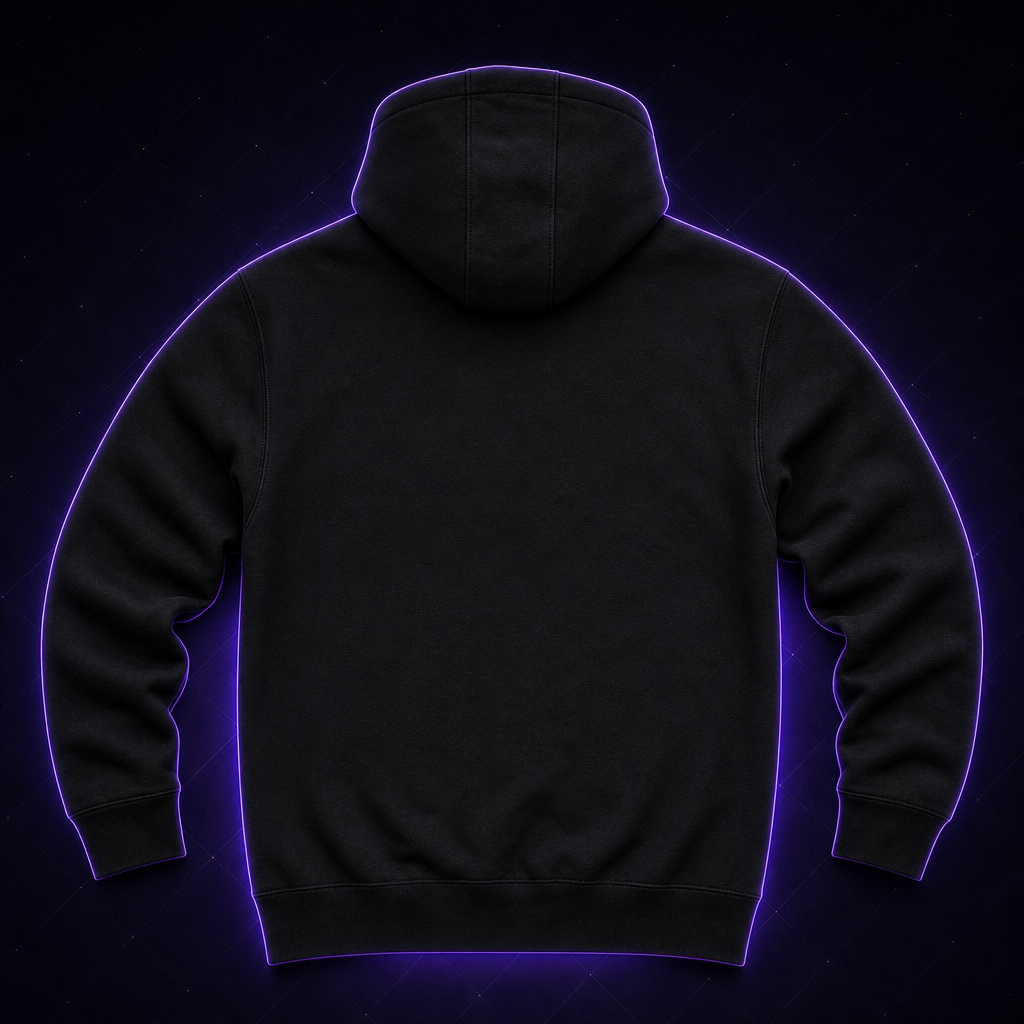 MKS Signature Crest Zip Hoodie — Back